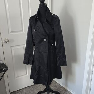 Chic Black Trench Coat for Women